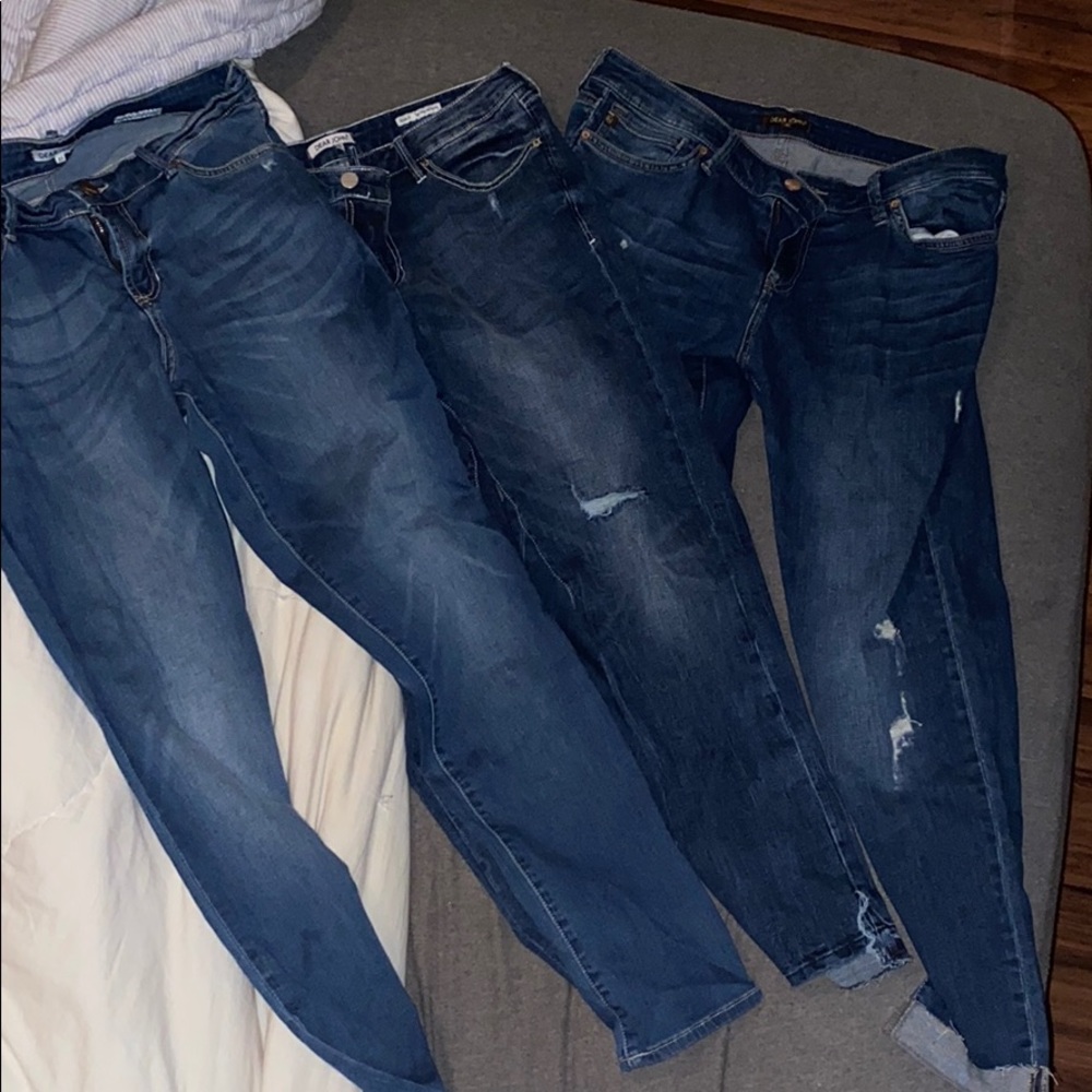 3 pairs Dear John jeans